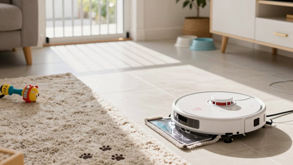 robot vacuum contaminates pets