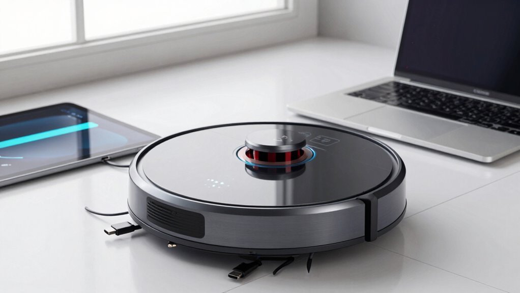 robot vacuum firmware update