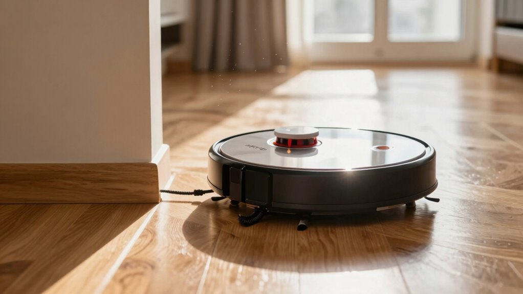 robot vacuum floor transfer