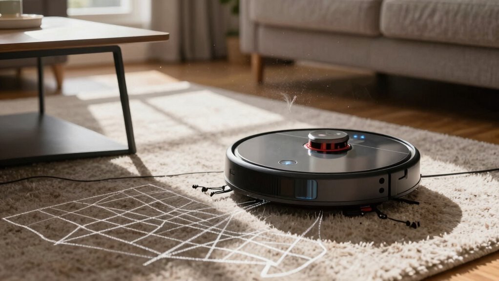 robot vacuum forgets map