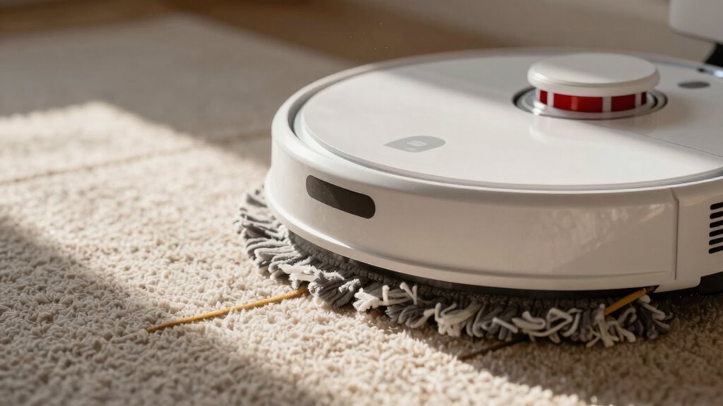 robot vacuum harms carpets