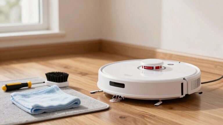 robot vacuum maintenance guidelines