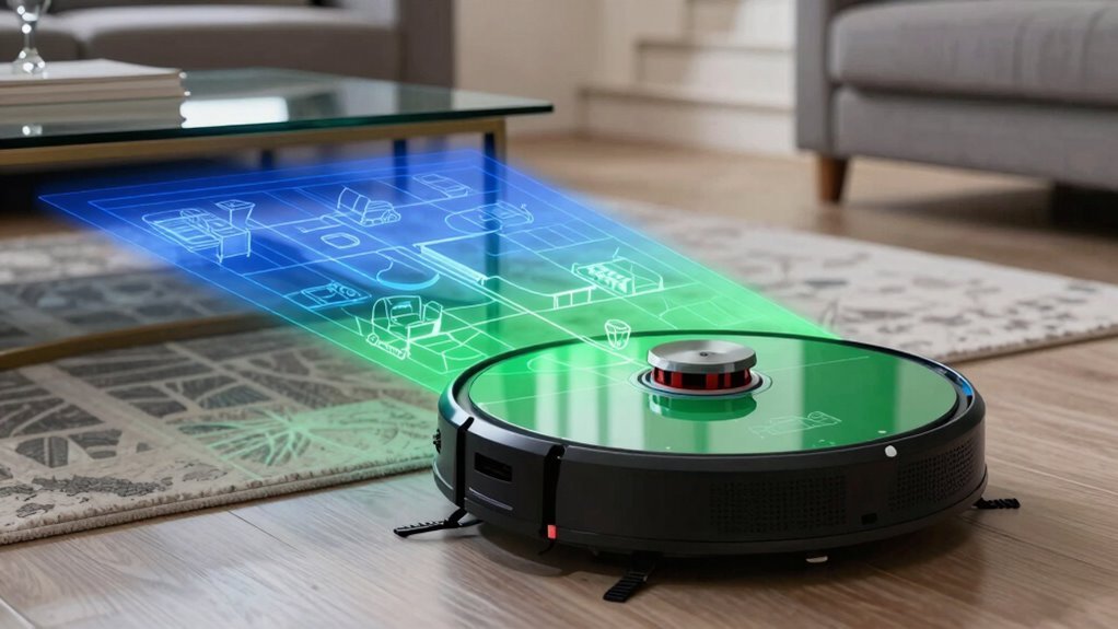 robot vacuum mapping levels