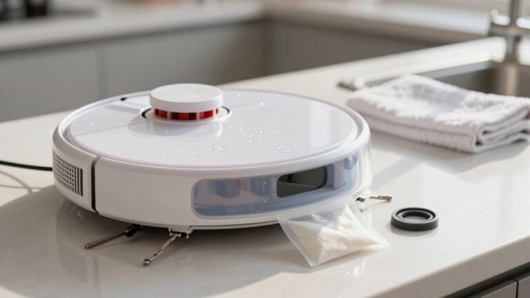 robot vacuum mop mold