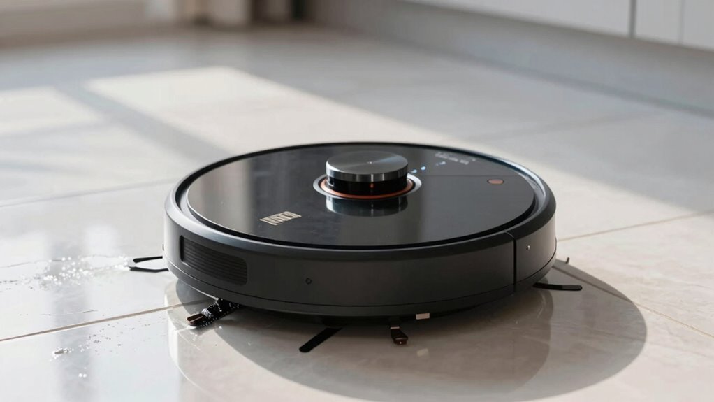 robot vacuum mops disinfect