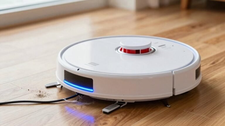 robot vacuum not charging