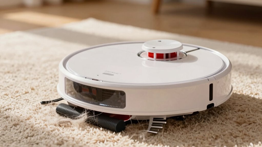 robot vacuum pet hair prevention