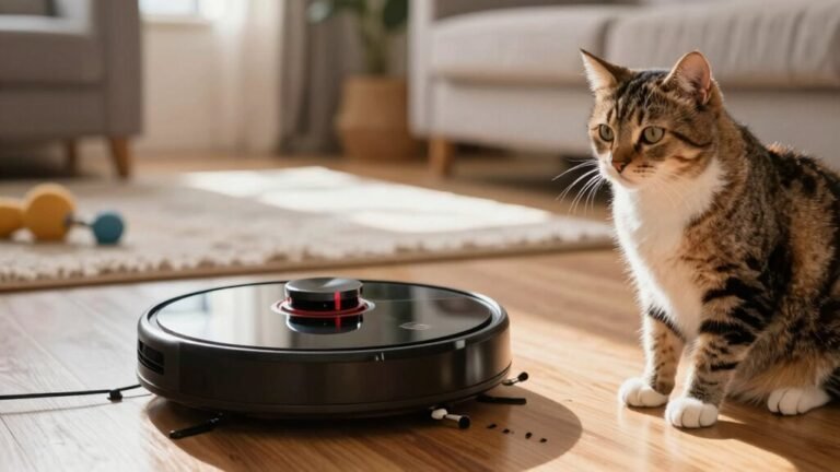 robot vacuum pet training