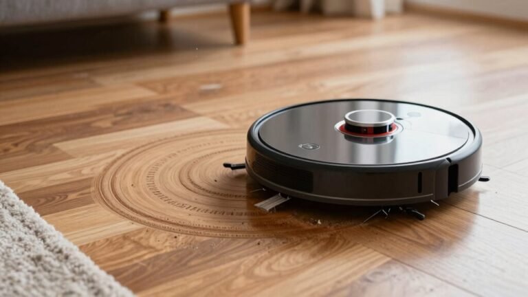 robot vacuum re cleans spot