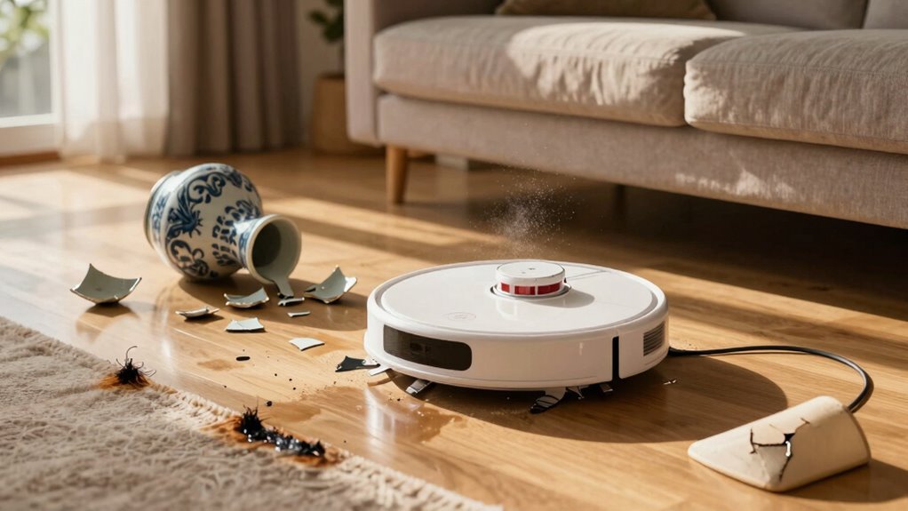 robot vacuums cause damage