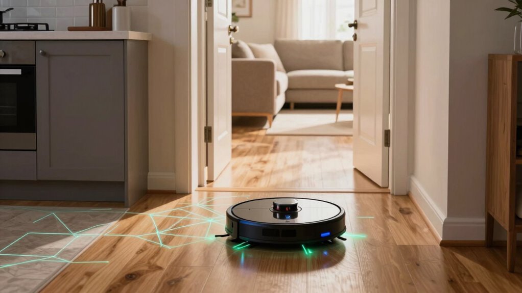 robot vacuums distinguish rooms