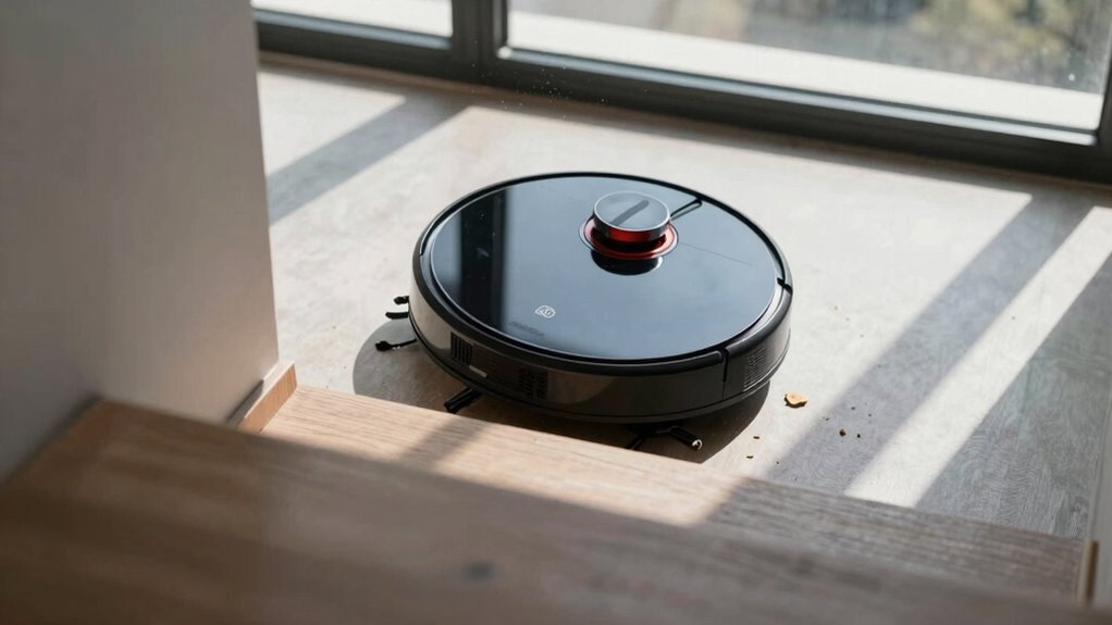 robot vacuums fall stairs