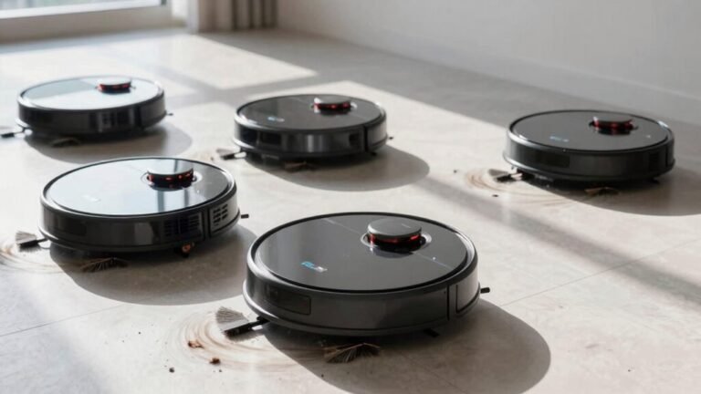 robot vacuums for tile hair