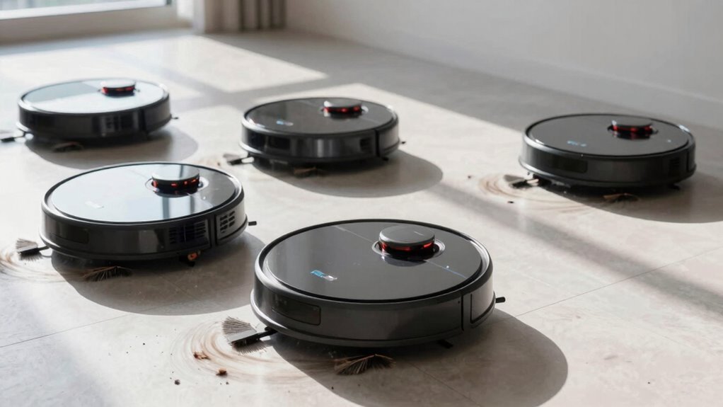 robot vacuums for tile hair