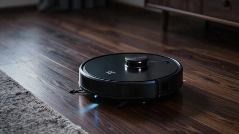 robot vacuums in darkness