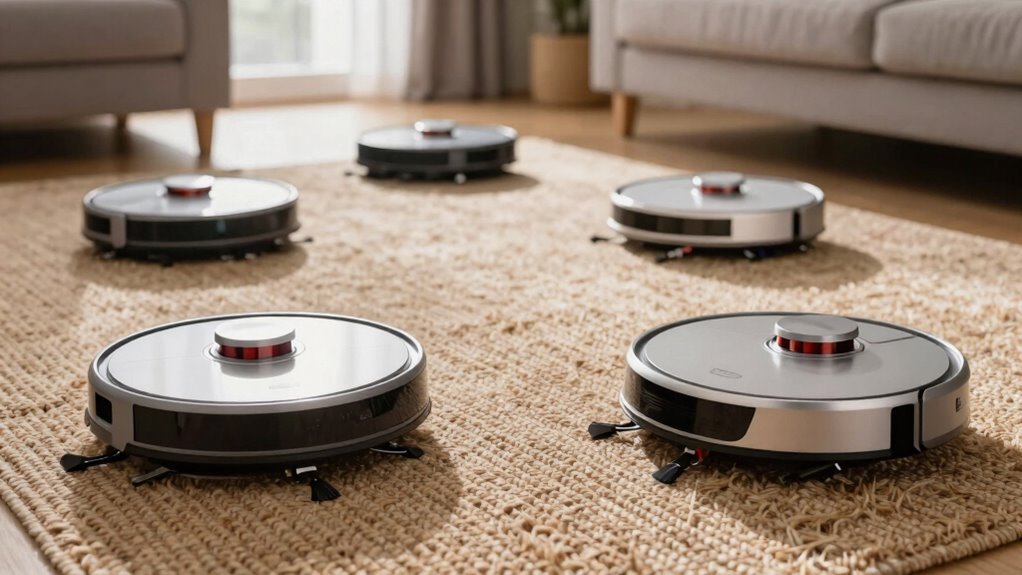 robot vacuums master carpets