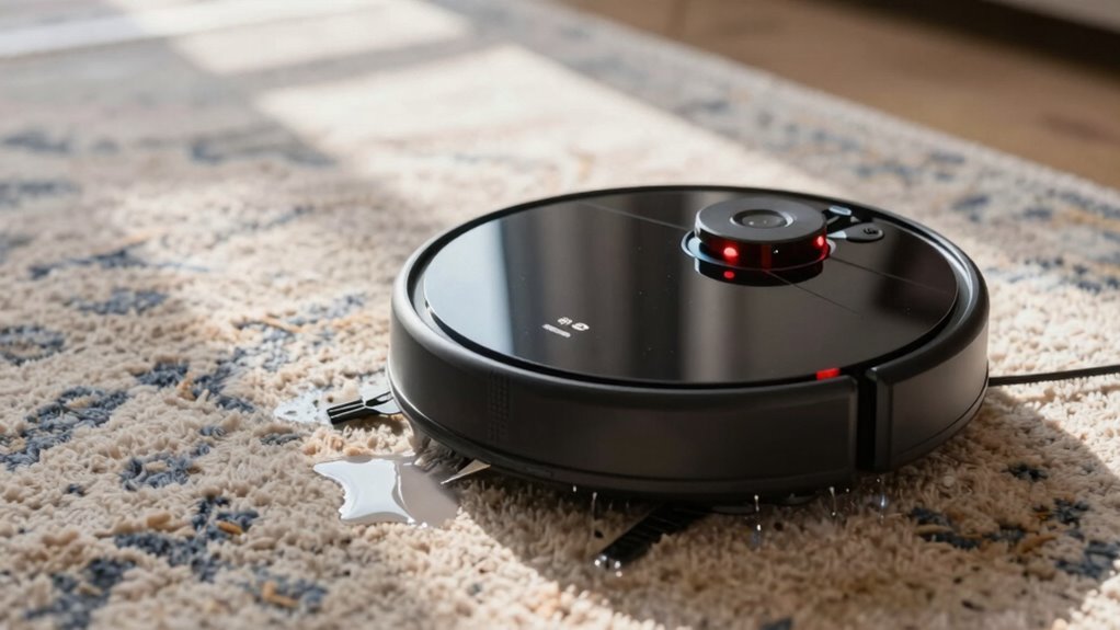 robot vacuums misread floors