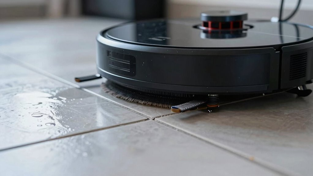 robot vacuums mop grout