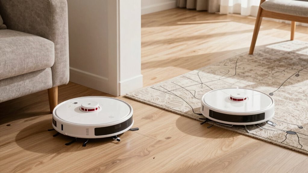 robot vacuums relearn maps