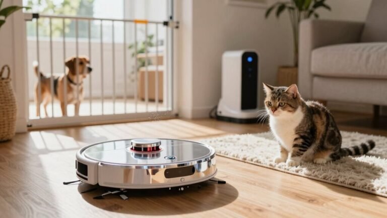 robot vacuums scare pets