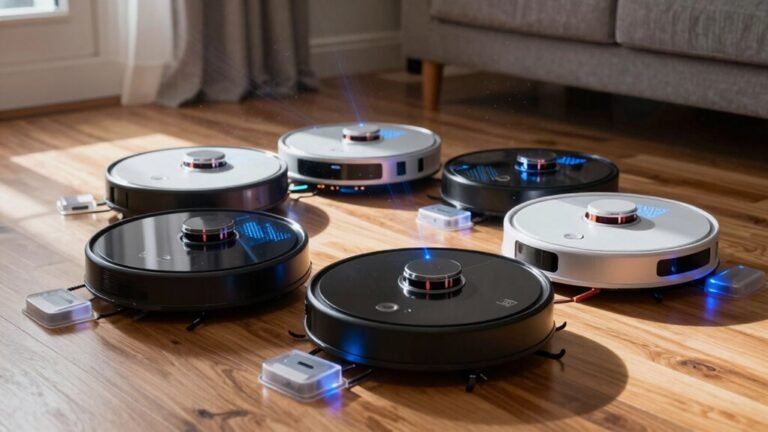 robot vacuums with mapping