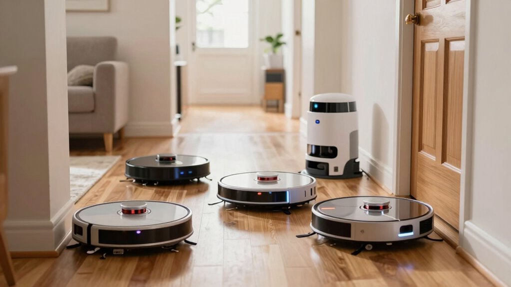 robots clean chosen rooms