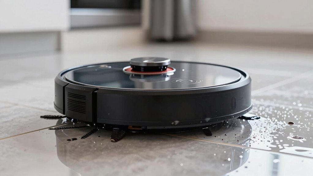 robots cleaning wet spills