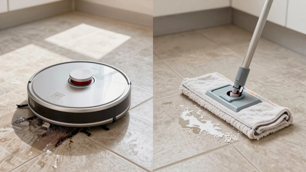 robots tackle dried spills