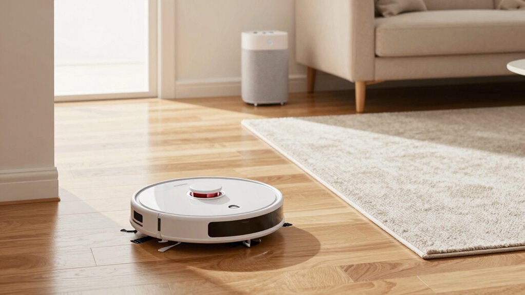 room specific voice command cleaning