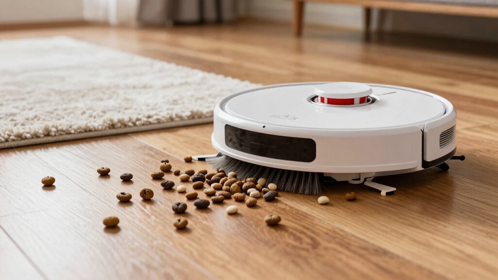 rubber rollers scoop kibble