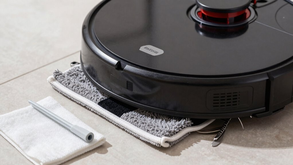 safely remove mop pads