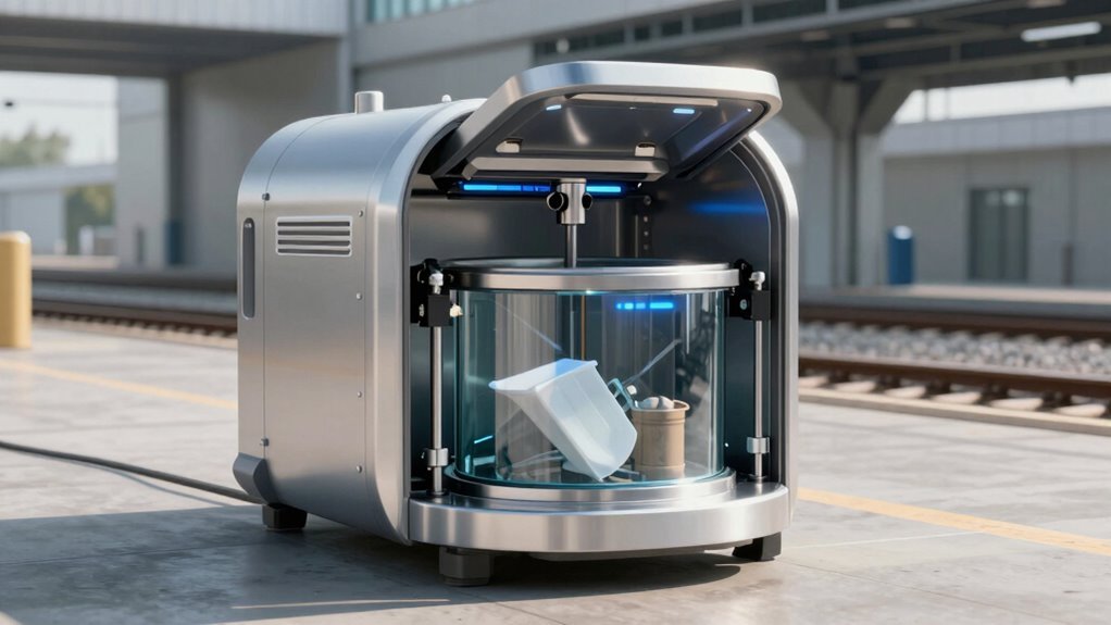 self emptying robot dustbin convenience