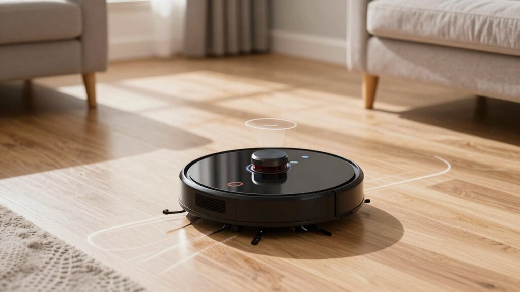 slam based robot vacuums map