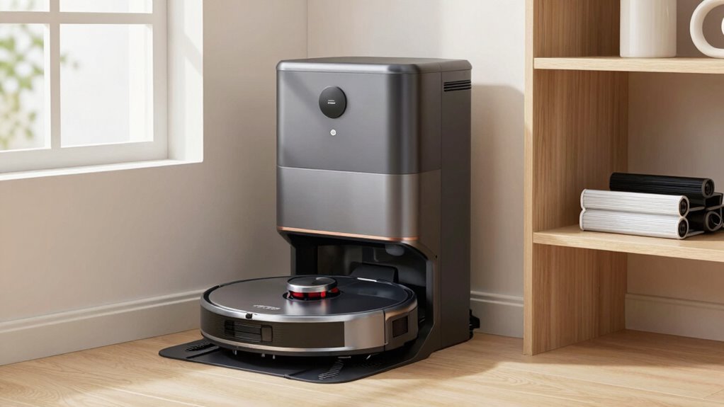 store robot vacuum properly