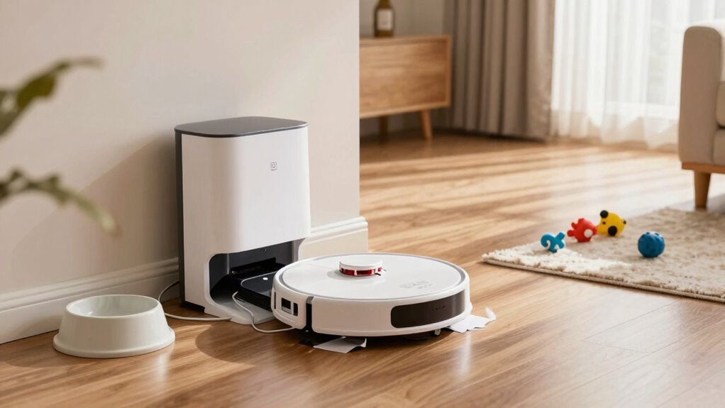 strong suction dual brush robot