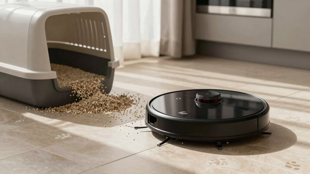 tangle free turbo litter cleaning