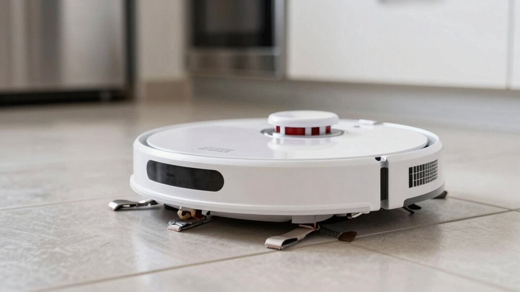 tiles cleaned grout ignored