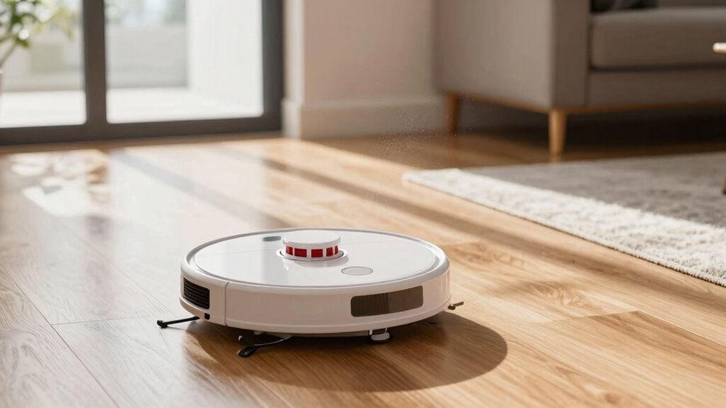 traffic driven robot vacuum schedule