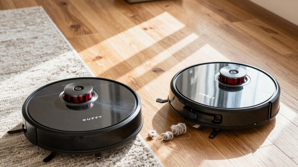 turbo suction pet hair robot vacuums