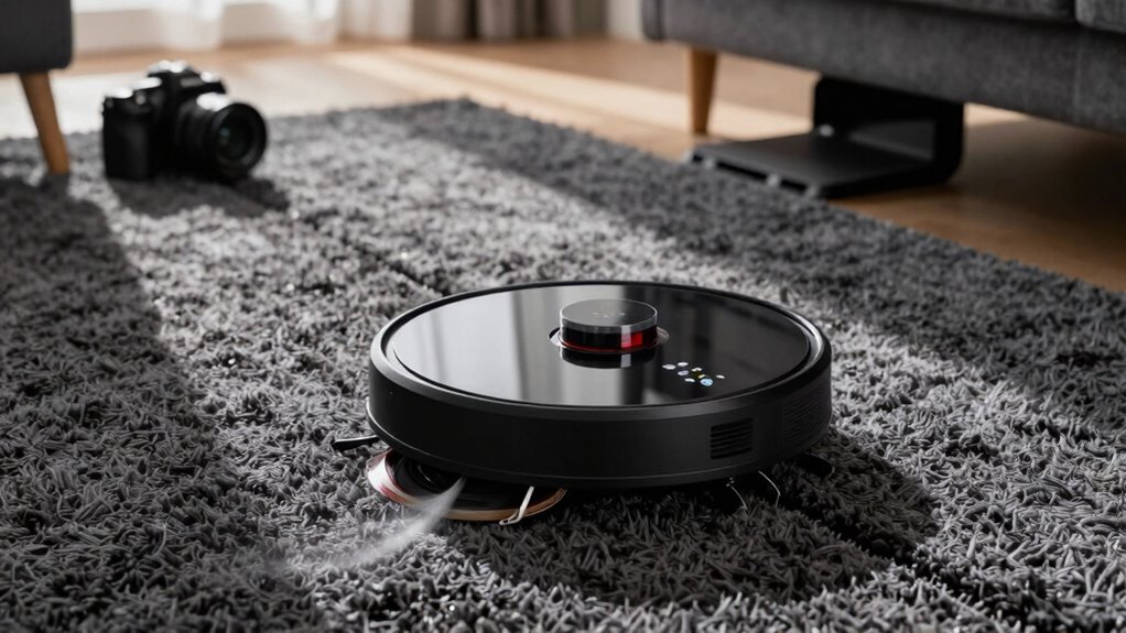 unmatched carpet cleaning robot suction