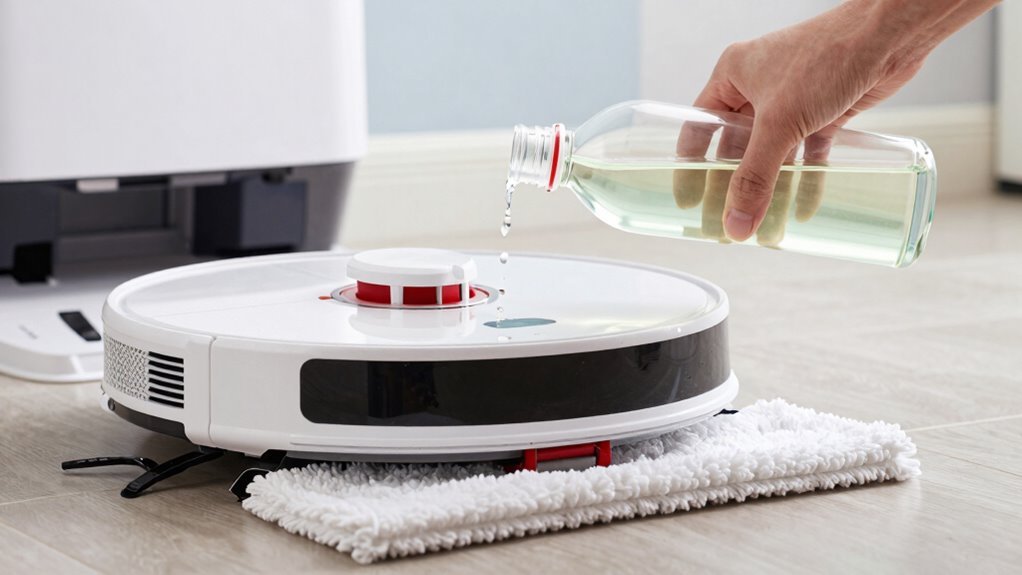 use low foam approved solution