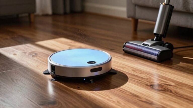 vacuum before robot mop