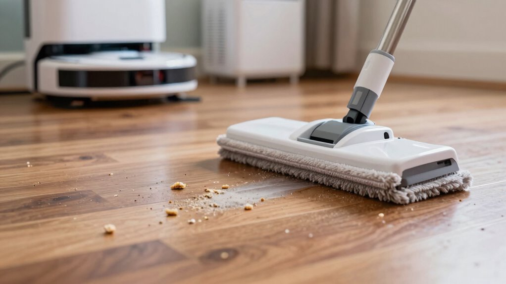 vacuum first prevent buildup