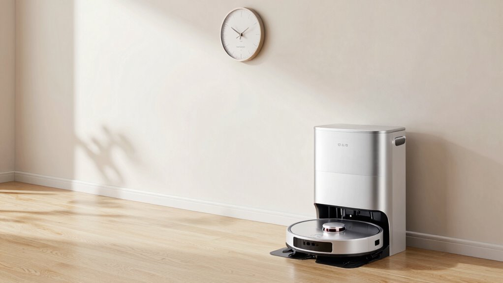 vacuum first then mop