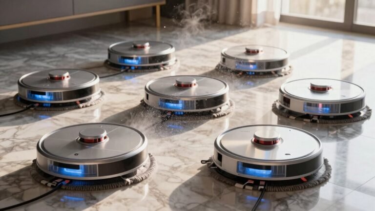 vibrating mop equipped robot vacuums