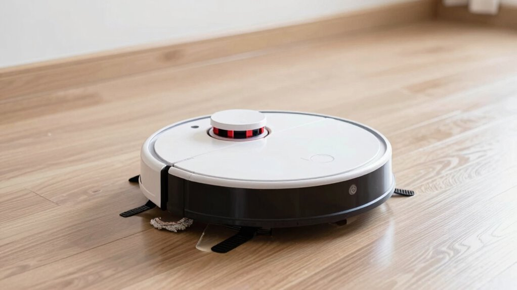 vinyl safe robot mop features
