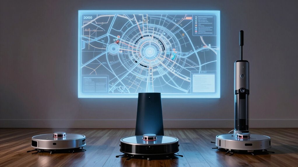 voice enabled multi floor mapping chat