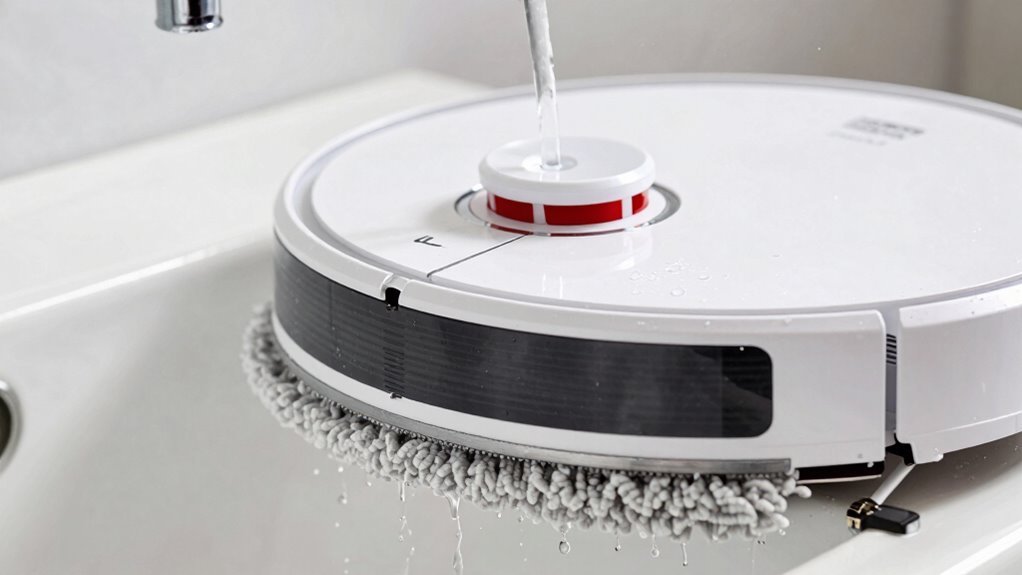 wash mop pad weekly