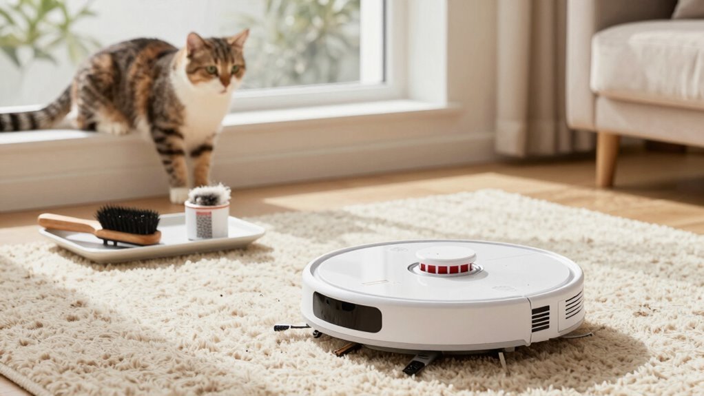 weekly pet hair maintenance