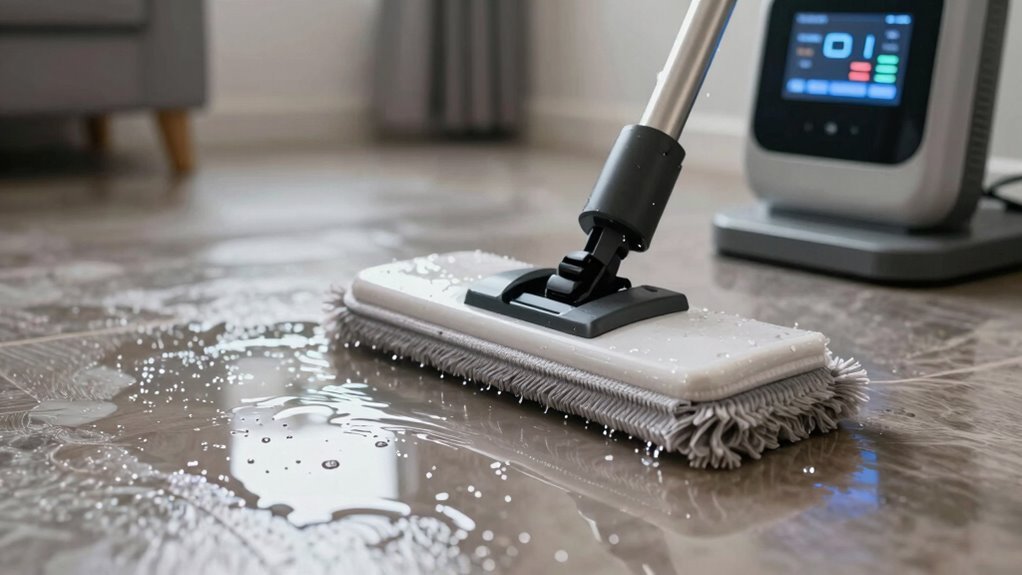 wrong water flow setting